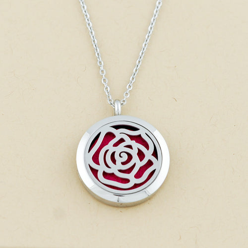 Rose Pendant Necklace