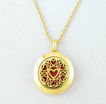 Circle of Hearts Mini Pendant Necklace